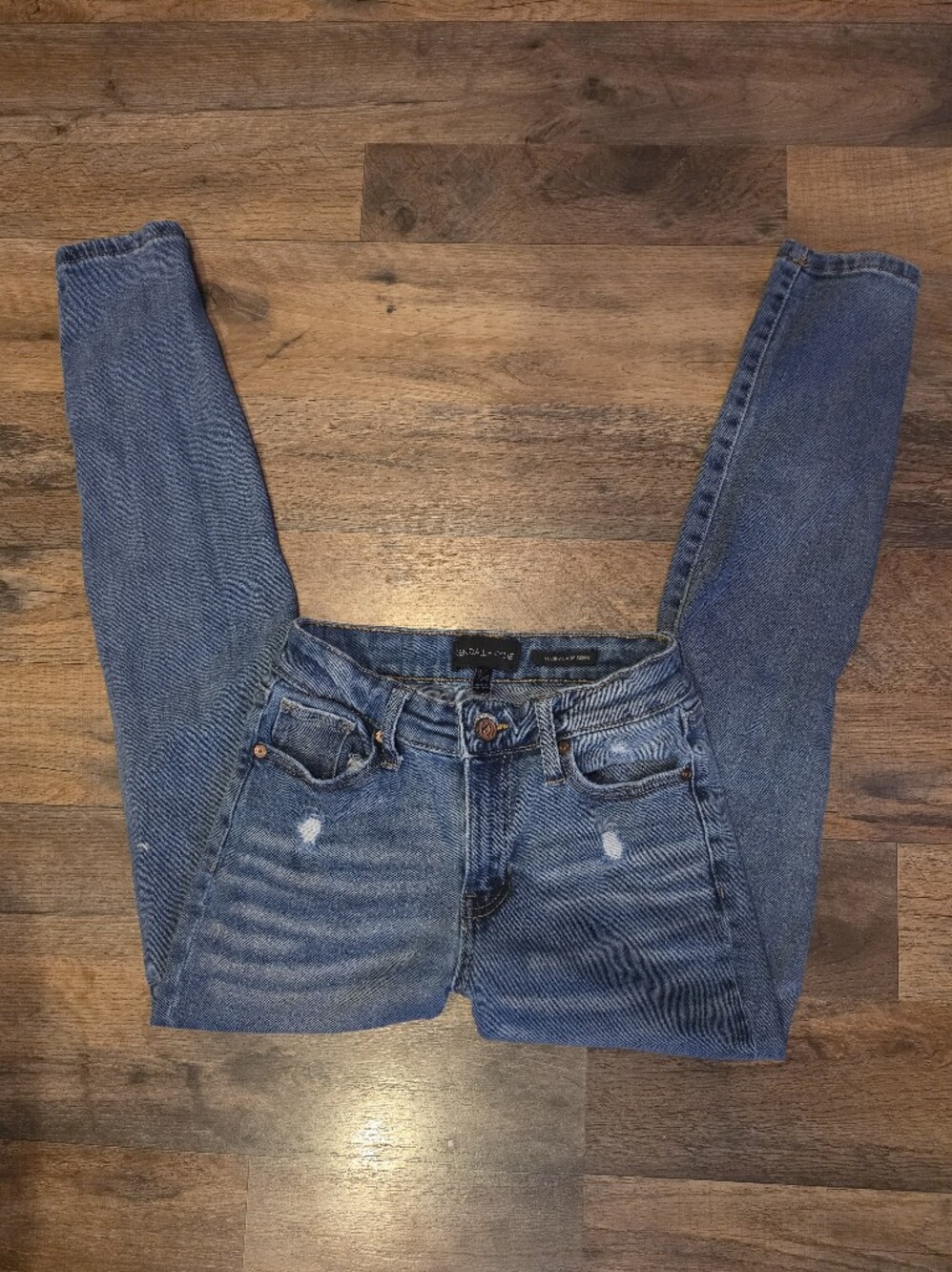 Kendall & Kylie Medium Blue Skinny Jeans